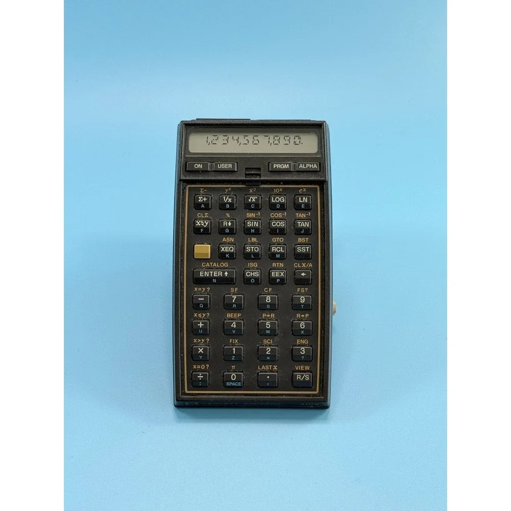 Hewlett Packard Vintage Scientific Calculator HP 41CX X Memory No Batteries